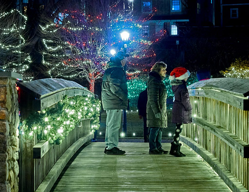 Bright idea transforms Brewster Gardens into a holiday attraction ...