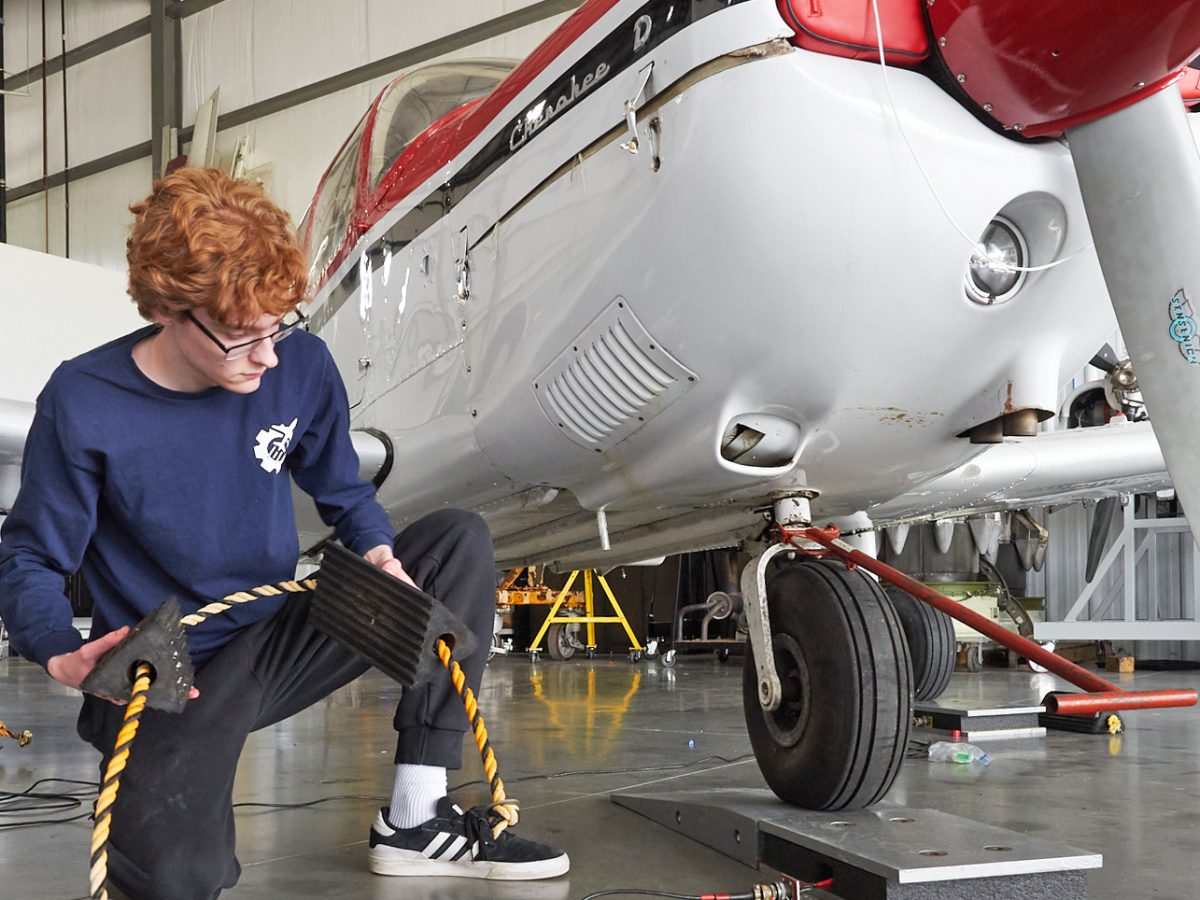 Rising Tide aviation students have higher aspirations