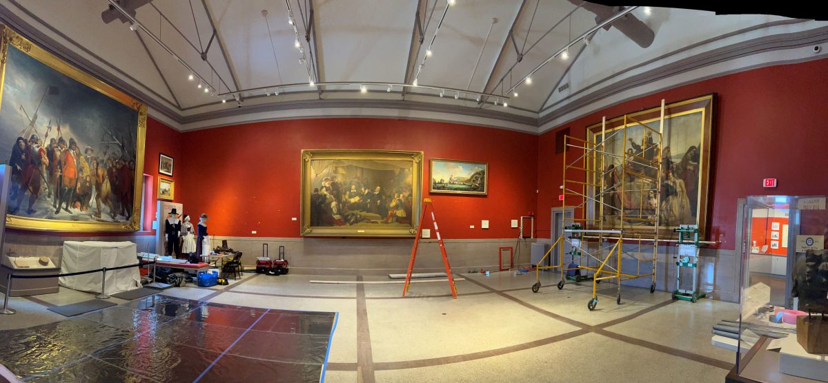 $6.2m Pilgrim Hall project will restore precious artwork, replace roof